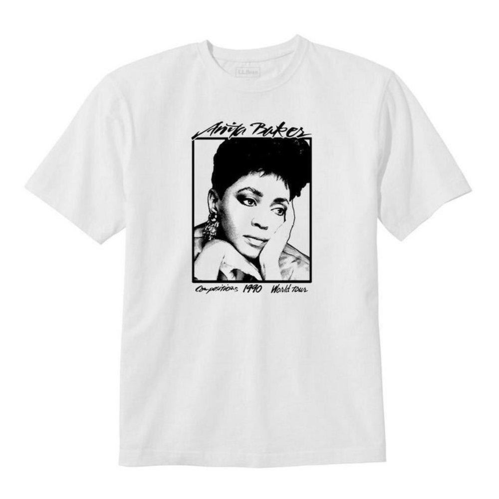 Anita Baker World Tour 1990 Soul Rnb Music Fan TShirt